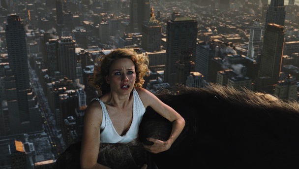 A still from the film King Kong featuring Naomi Watts as Ann Darrow