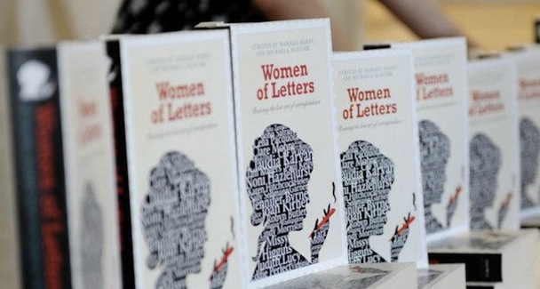 An image of book covers from Women of Letters