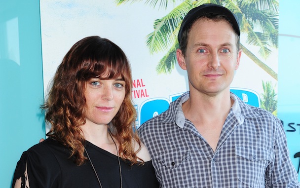 An image of Erica Harrison and Simon Rippingale at Flickerfest