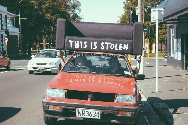The Stolen Sofas Project - Dunedin