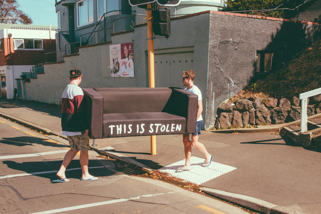 The Stolen Sofas Project - Dunedin