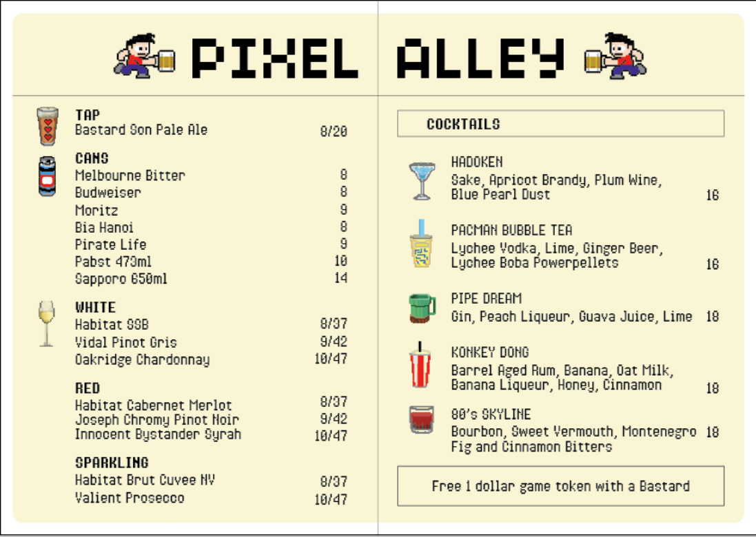 pixel-alley-menu