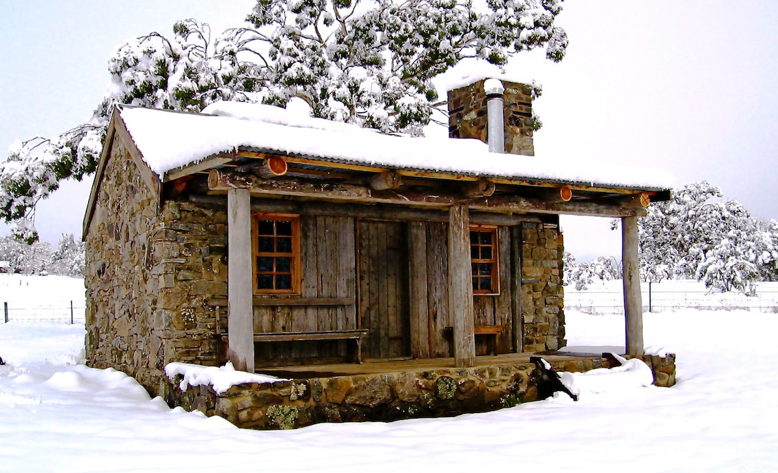 Moonbah Hut in the Snowy Mountains