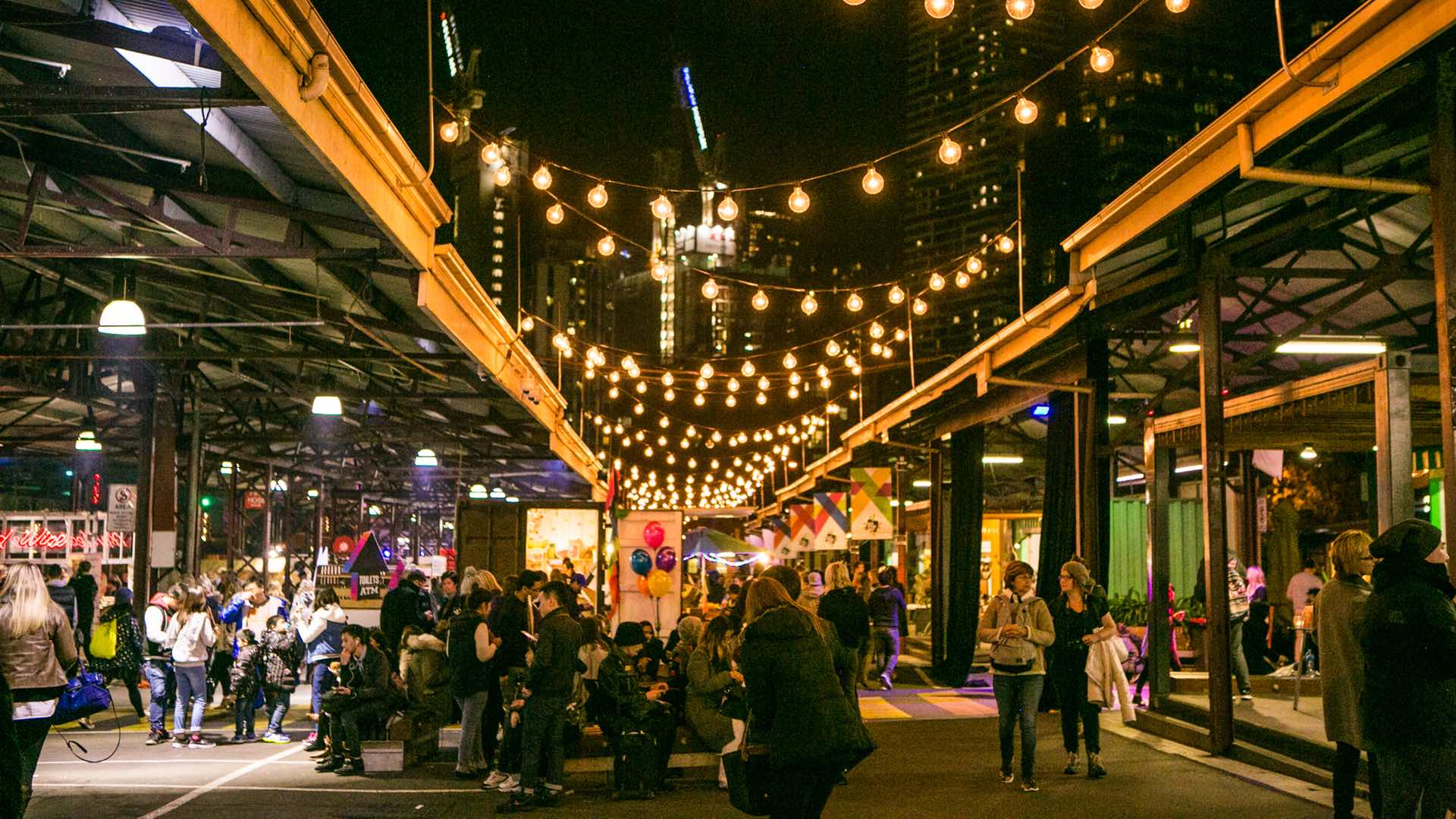 The Queen Victoria Market’s Winter Night Market Returns for 2017