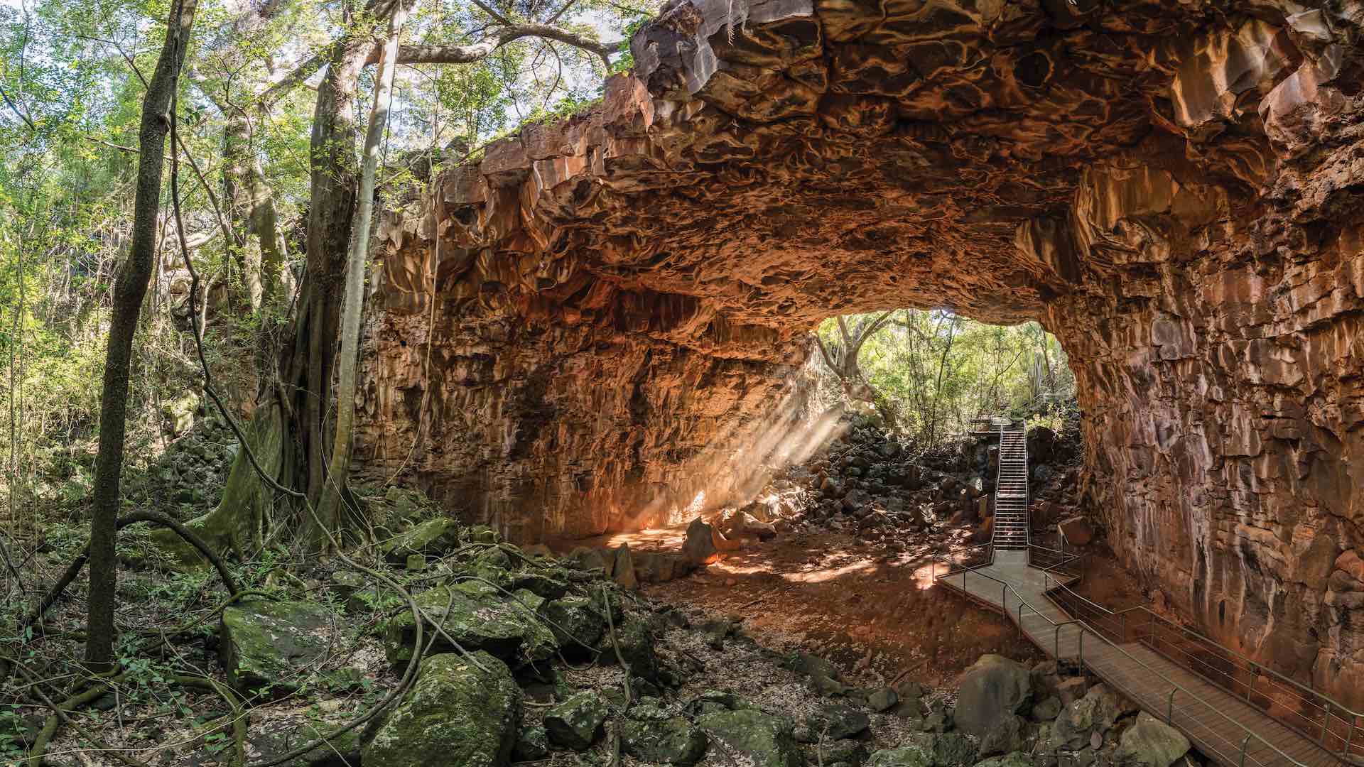 Undara Lava Tubes in Queensland