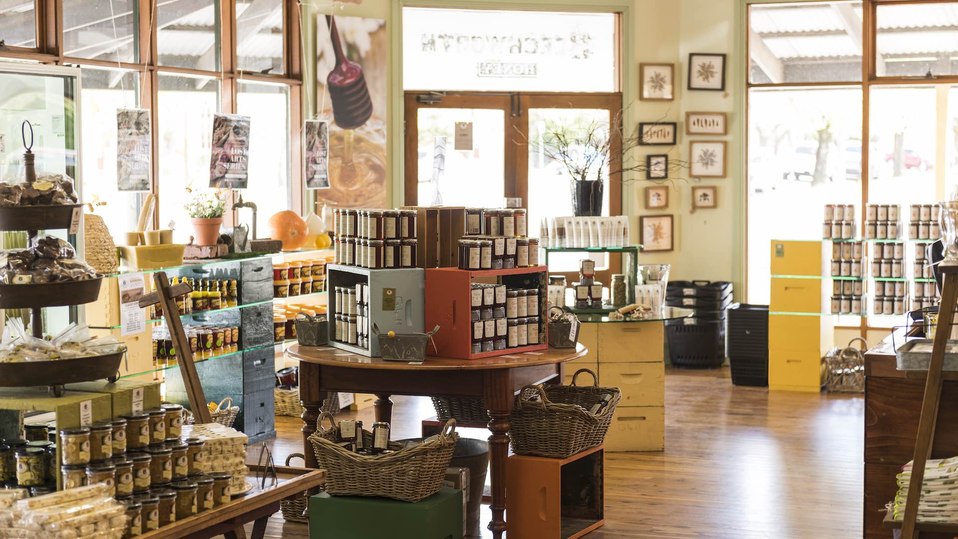 Beechworth Honey shop in the Victorian High Country